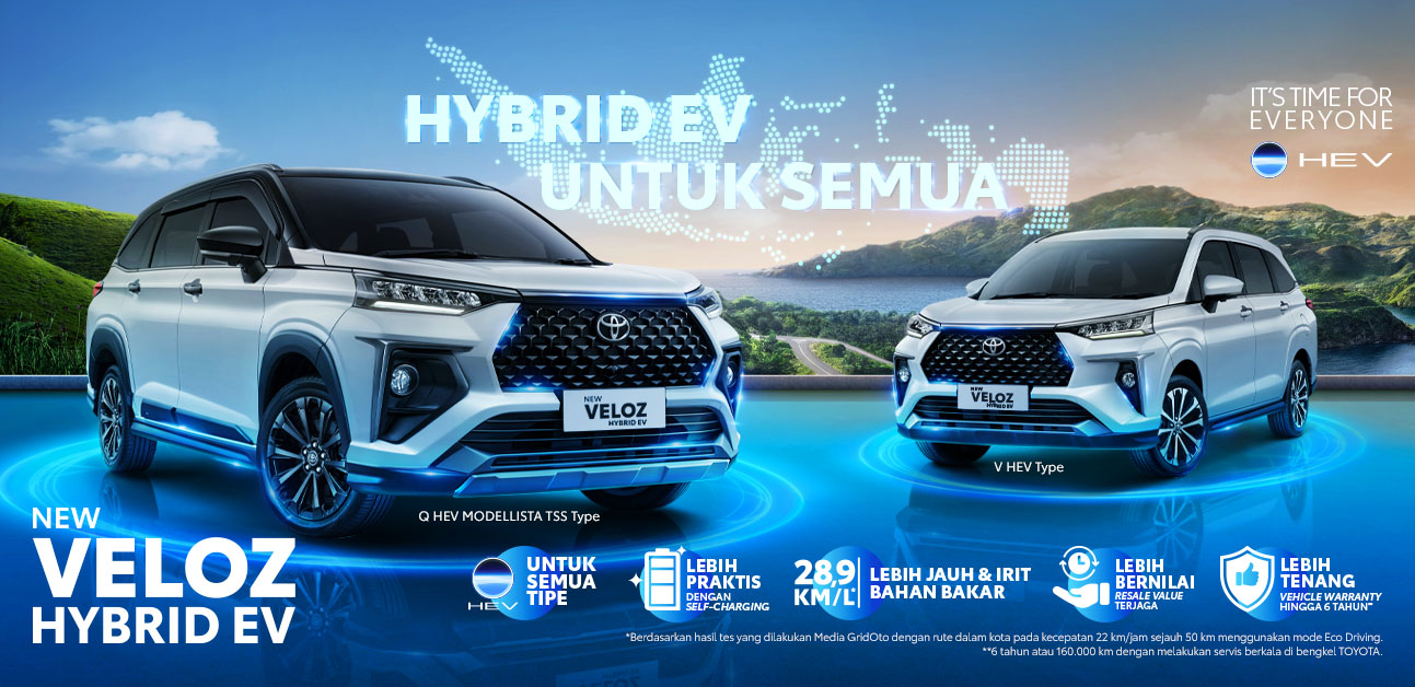 Toyota New Veloz Hybrid EV Cianjur