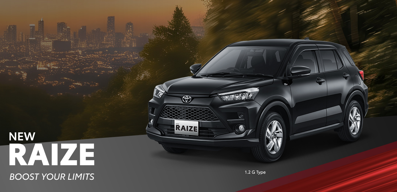 banner New Raize G Dealer Toyota Cianjur