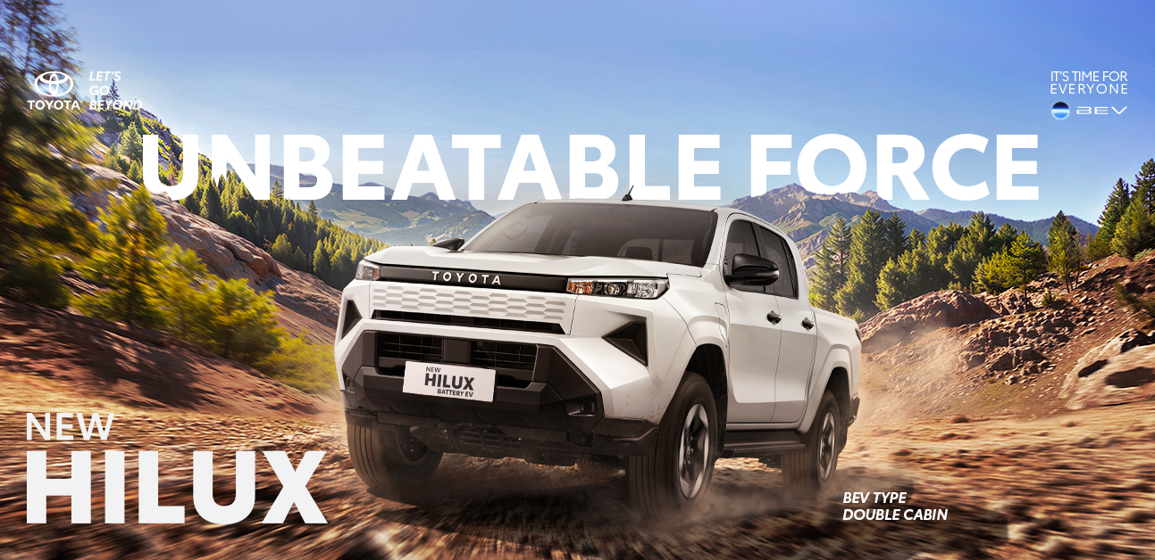 Banner New Hilux Battery EV